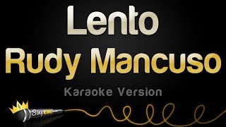 Rudy Mancuso  Lento Karaoke Version [upl. by Piderit60]