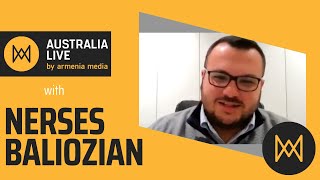 Australia Live by Armenia Media Interview with Nerses Baliozian of ARF Australia [upl. by Imaon]