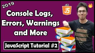 Console Logs Errors Warnings amp More  JavaScript Tutorial In Hindi 2 [upl. by Neryt]