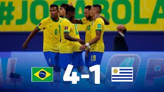 Eliminatorias  Brasil 41 Uruguay  Fecha 12 [upl. by Livvy503]