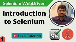 Introduction to Selenium  Selenium Tutorial for Beginners [upl. by Elesig]