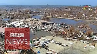 Indian Ocean tsunami Aceh 10 years on [upl. by Esorrebma]