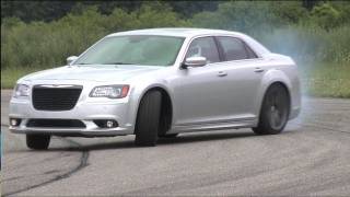 Chrysler 300 SRT8 – Test on Racetrack [upl. by Kramnhoj]