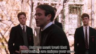 Dead Poets Society  Conformity Scene 1989 HD w Subtitles [upl. by Aroon]