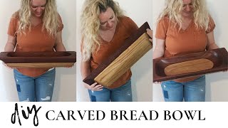 How I Power Carved a Bread Bowl [upl. by Crispen]