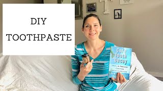 Organic Toothpaste Recipe  FAST amp EASY HOMEMADE DIY  Bumblebee Apothecary [upl. by Delmor]