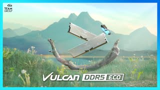 TFORCE VULCAN ECO DDR5  TEAMGROUP [upl. by Enibas]