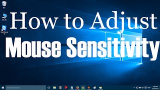 How to Adjust Mouse Sensitivity in Windows 10 and 11 [upl. by Caton]