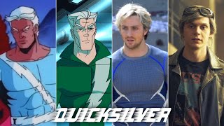 Evolution of Quicksilver in movies and cartoons 60fps [upl. by Rab]