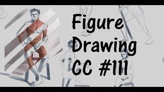 Figure Drawing Practice  Croquis Cafe 111 [upl. by Notyal]