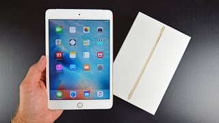 Apple iPad mini 4 Unboxing amp Review [upl. by Donoghue]