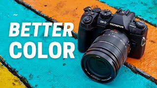 Shoot Better Color Photographs With Olympus OMD [upl. by Eleinad]