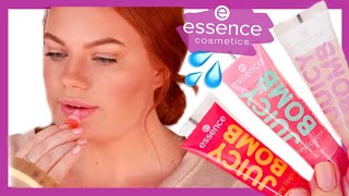 Essence JUICY BOMB Lip gloss Review  Essence Cosmetics 2021 [upl. by Lain]