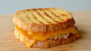 TUNA MELT RECIPE  How to make Cheesy Tuna Sandwich [upl. by Migeon]