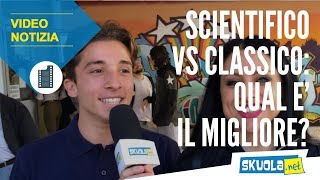 Challenge Scientifico vs Classico parte la sfida [upl. by Ahcrop]