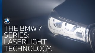 BMW UK  The BMW 7 Series  Laserlight technology [upl. by Mahtal]