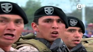 Gran Parada Militar 2015 Chile  Brigada de Operaciones Especiales Lautaro  Los Viejos Estandartes [upl. by Dugaid]