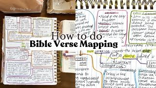 How to Do Bible Verse Mapping  9 SIMPLE STEPS [upl. by Renick]