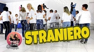 STRANIERO  Orchestra Italiana Bagutti  BALLI DI GRUPPO Tiburon dance line  Easydance Coreografia [upl. by Small]