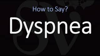 How to Pronounce Dyspnea CORRECTLY Meaning amp Pronunciation [upl. by Aridaj578]