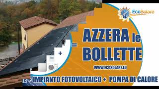 IMPIANTO FOTOVOLTAICO 6 kW pannelli solari TOTAL BLACK Sunpower [upl. by Eelrak62]