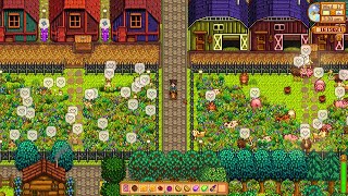 Stardew Valley 15  Immersive Farm 2 Tour 100 Perfection Rate [upl. by Nylaj]