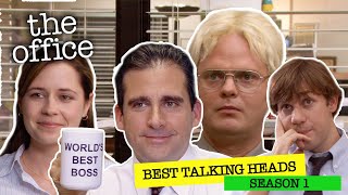 BEST TALKING HEADS Season 1  The Office US [upl. by Gensler]