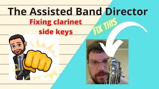 Episode 5  Fixing clarinet side keys [upl. by Nerdna987]