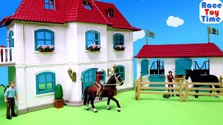 New Schleich Horse Club House and Stable Playset [upl. by Edin]