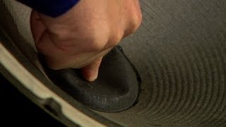 CNET How To  Fix a dented speaker cone [upl. by Adiehsar]