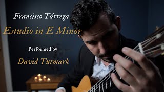 Francisco Tárrega  Estudio in E Minor [upl. by Geoff]