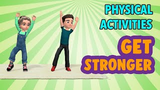 20 Min Physical Activities For Kids To Get Stronger [upl. by Merline]