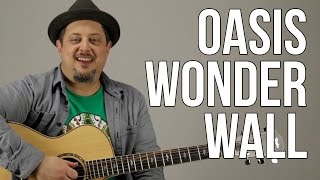 Oasis Wonderwall Guitar Lesson  Tutorial [upl. by Calise]