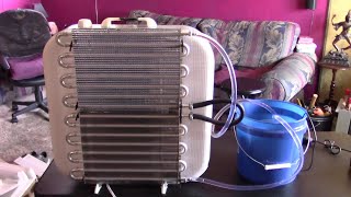 DIY Air Cooler Homemade Air Cooler with AC quotlikequot feel extended semiuncut version Box Fan conv [upl. by Jerrilee]