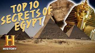 TOP 10 SECRETS OF ANCIENT EGYPT  History [upl. by Ella]