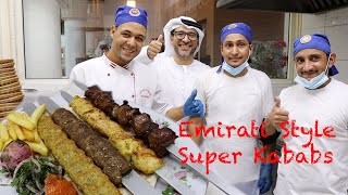 Authentic EMIRATI Kababs for RAMADAN Iftar  Arabian Tea House  Made In Dubai [upl. by Leibarg]