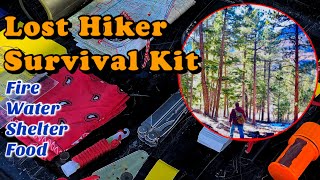 Lost Hiker Wilderness Survival Kit  A Kit for All Outdoorsmen [upl. by Domash]