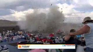 ★WARNING★ Reno air races airplane crash 2011 GRAPHIC Video [upl. by Annairdua]