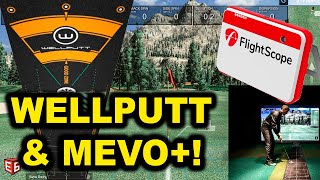 Flightscope Mevo Plus Setup  Wellputt Putting Mat Review [upl. by Hacissej]