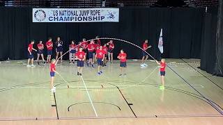 USA Jump Rope AllStar Show 2019 [upl. by Noxid]