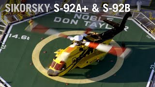 Sikorsky Launches New S92A and S92B Helicopter Variants – AINtv [upl. by Efthim770]