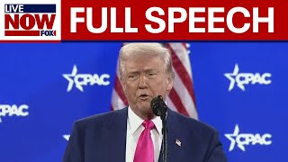 FULL SPEECH President Trump speaks at CPAC  LiveNOW from FOX [upl. by Benedikta834]