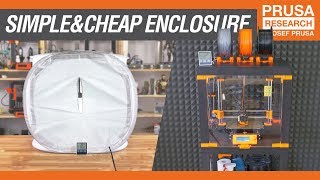 How to build a simple and cheap 3D printer enclosure [upl. by Yank]