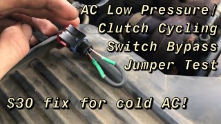 How to test AC Low PressureClutch Cycling Switch [upl. by Emmery945]