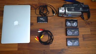 HOW TO TRANSFER VHS TAPES TO YOUR COMPUTER [upl. by Bertelli719]