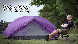 Mamam Campsite  Solo Camping  Pulau Ubin Singapore [upl. by Warfeld445]