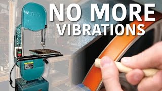 How To Reduce Bandsaw Vibration  BONUS Adjusting for Blade Drift [upl. by Aloiv]