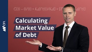 Calculating Market Value of Debt [upl. by Ladnar967]