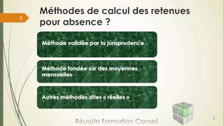 Intro méthodes de calcul des absences [upl. by Yalahs749]