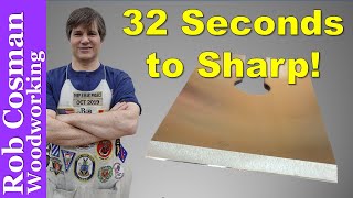 Sharpening A Plane Blade 2020 [upl. by Acihsay]